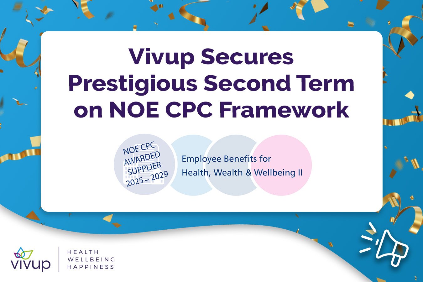 Vivup Celebrates Prestigious Second Term Award on NOE CPC Framework