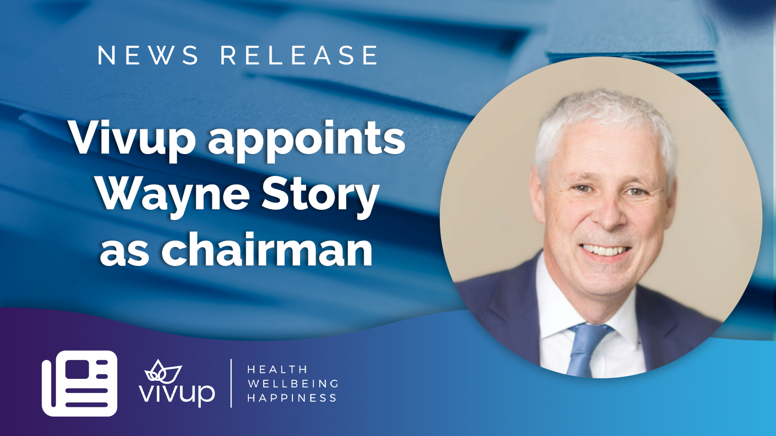 Vivup appoint Wayne Story as chairman graphic